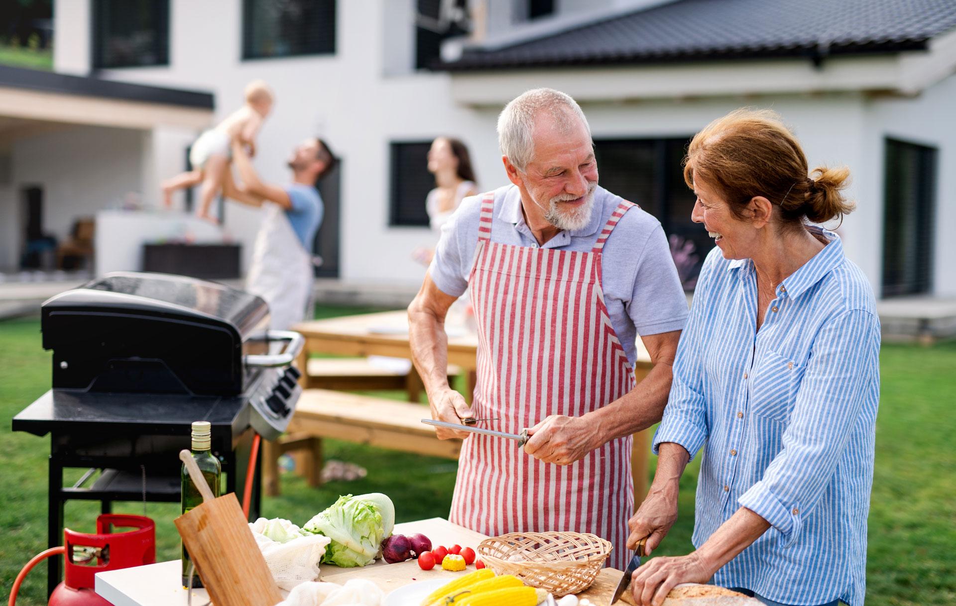 family at barbeque estate planning, trust and will planning in birmingham alabama, chattanooga tennessee